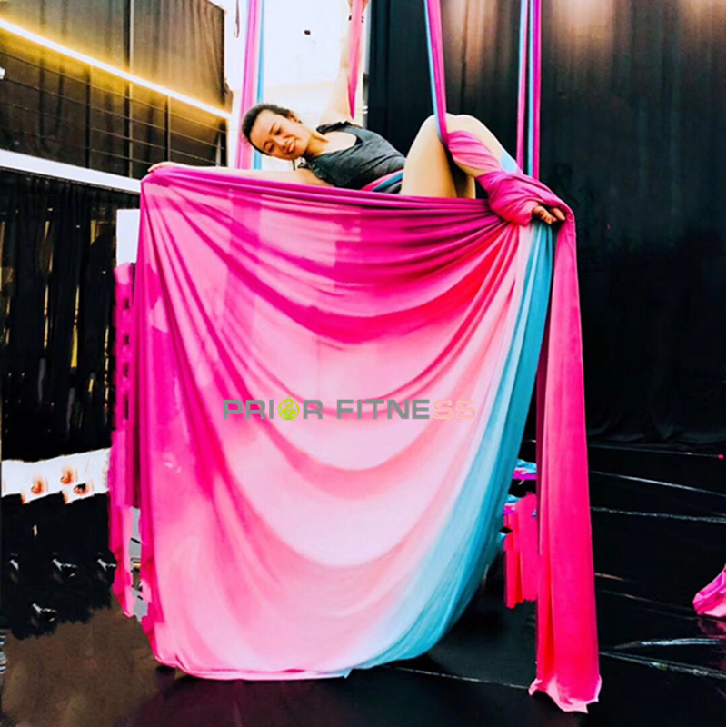 Aerial Silk Hammock - Ombre Anti-Gravity Yoga Hangmat, Silks Stof,