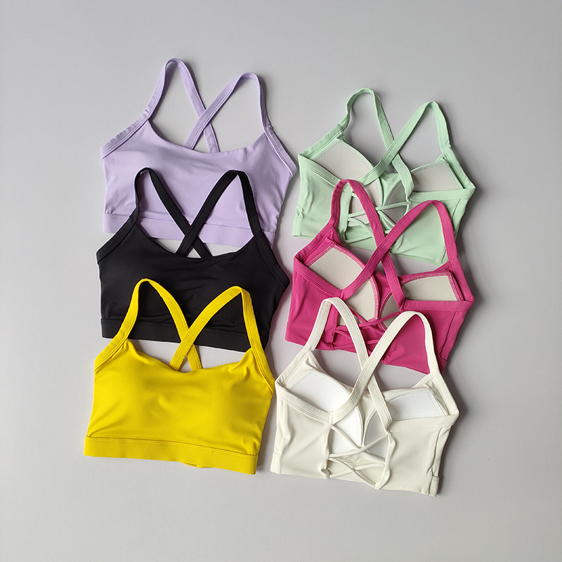 Pilates & Yoga Tina Fehrenbach - Sportlingerie Dames Schokbestendig en Mooie Rugbandjes