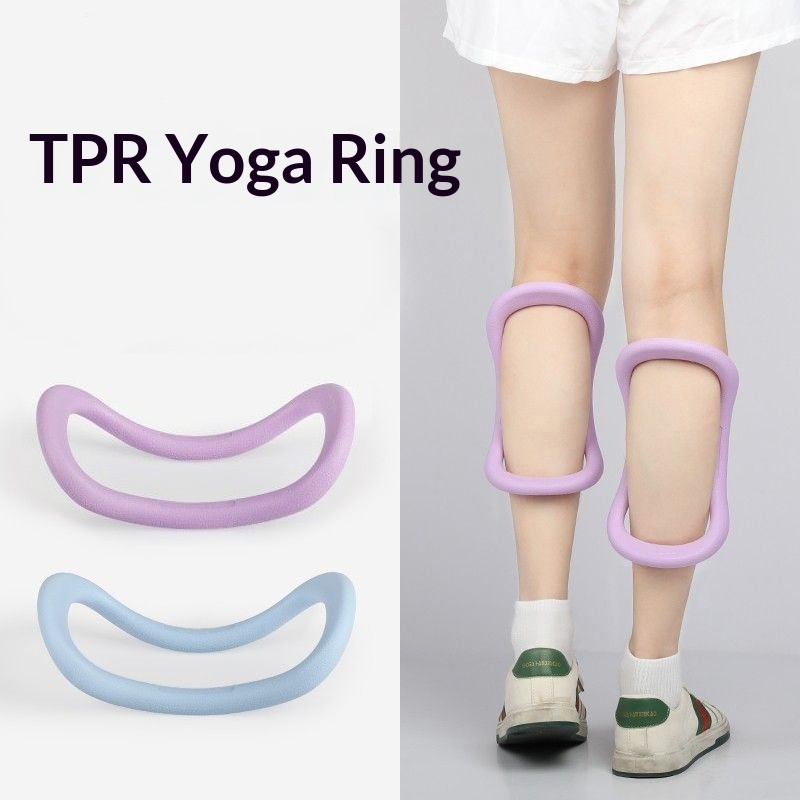 Pilates Yoga Tone - TPR zachte yogaring, multifunctionele fitness-strekring voor