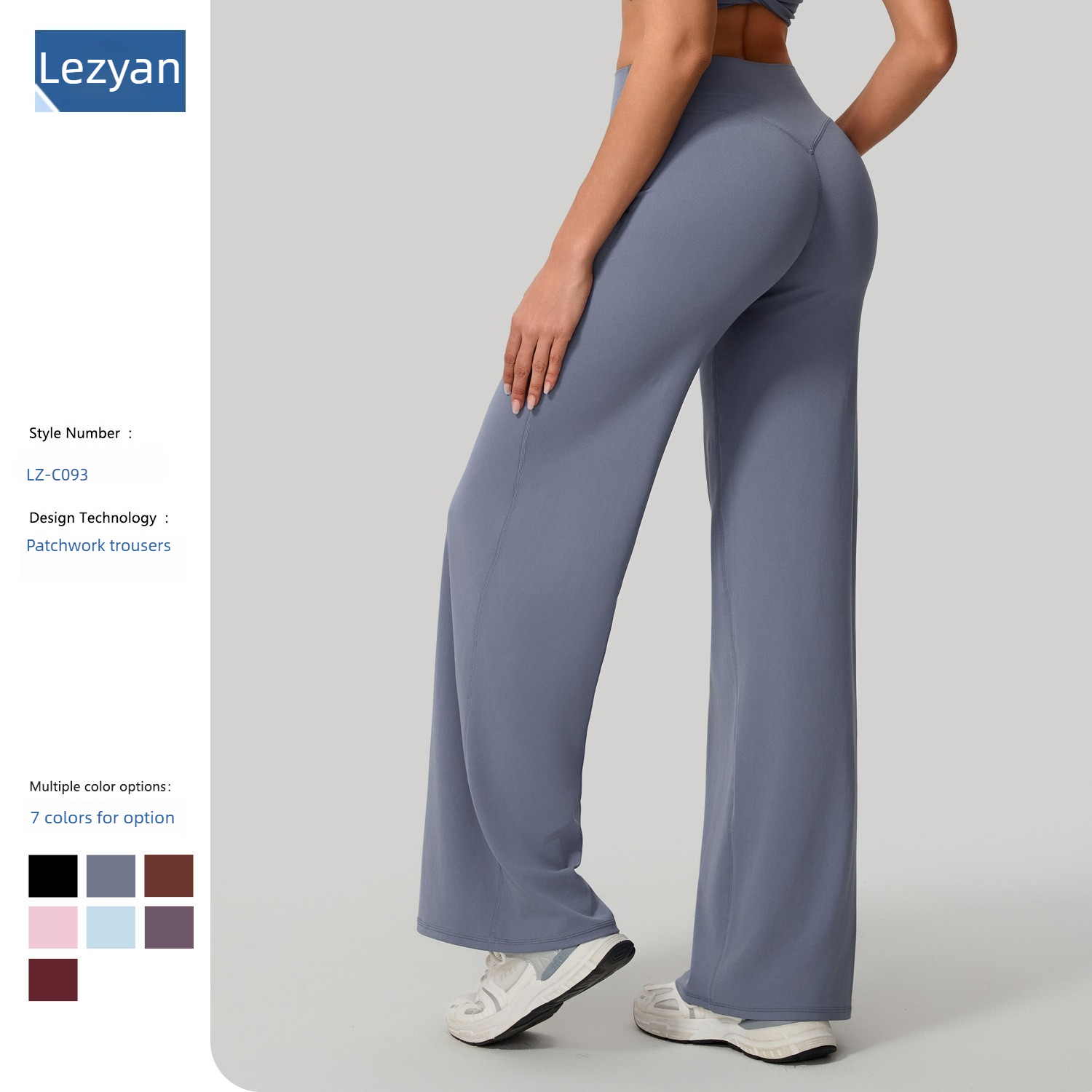 Pilates In Yoga Pants - Lezyan losse zachte yoga broek met