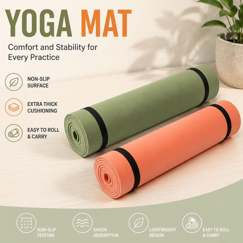 180x50cm Yoga Matten Anti-slip - Pilates Yoga Matte recensie en prijs