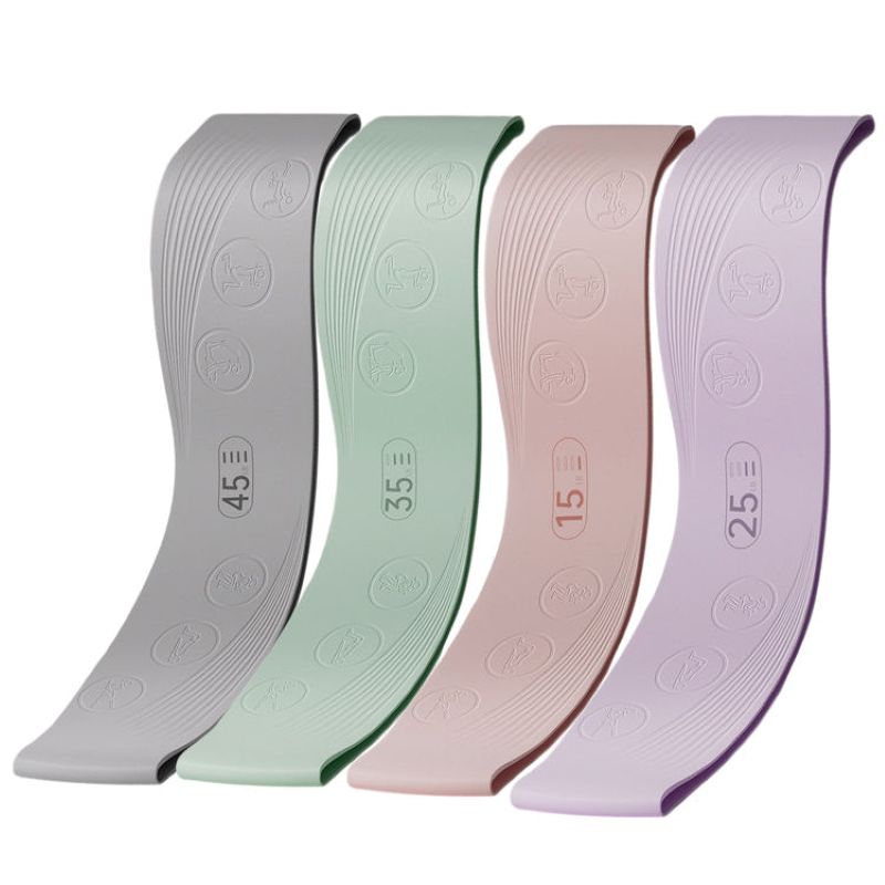 Siliconen heupweerstandsband 1 - Pilates Yoga Tone recensie en prijs
