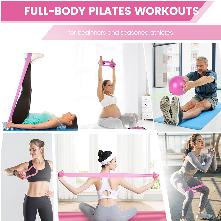 Aangepast LOGO Dames Vijfdelig - Pilates Yoga Kit recensie en prijs