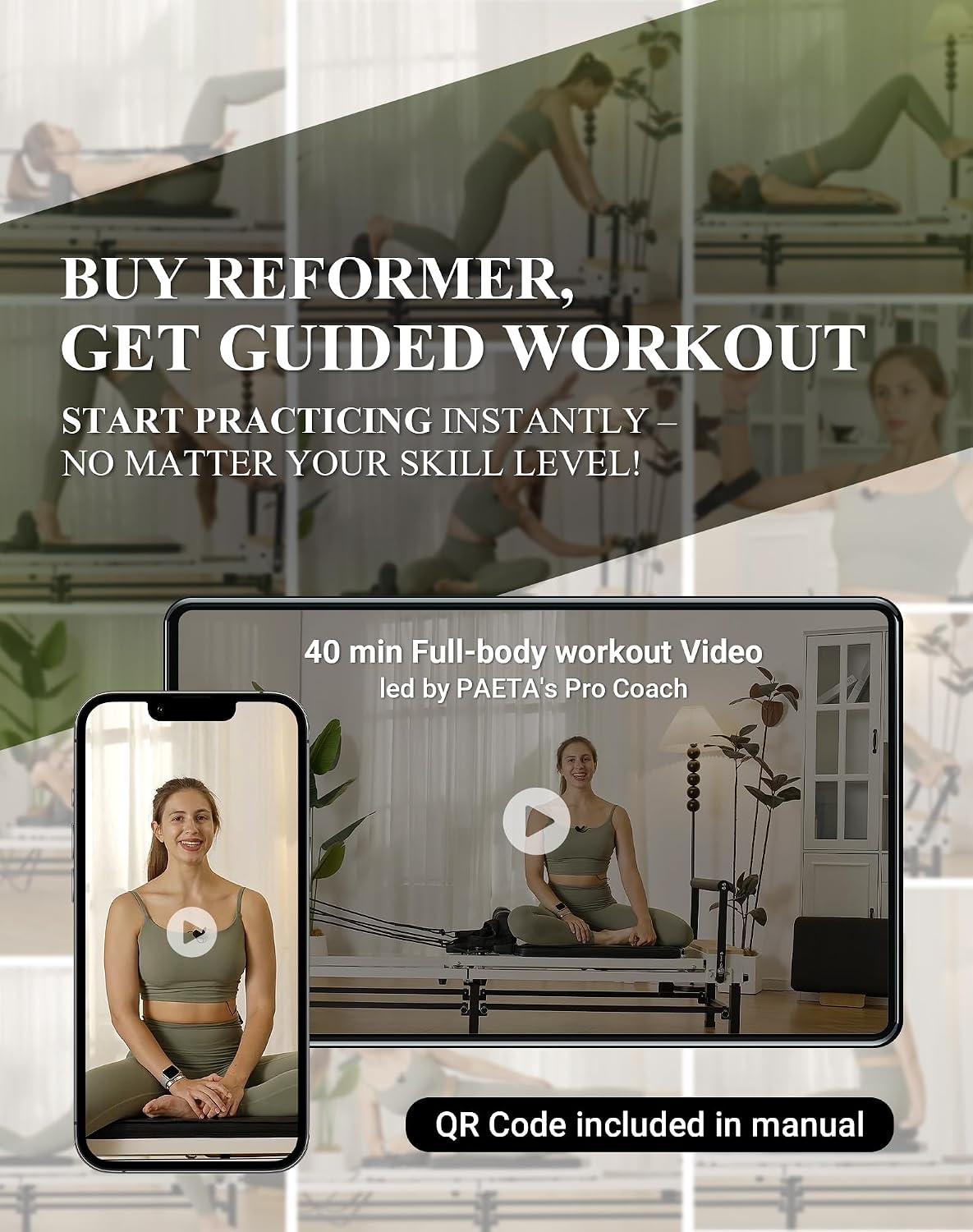 Vouwbare Pilates Reformer Mach - Pilates Reformer Spring recensie en prijs