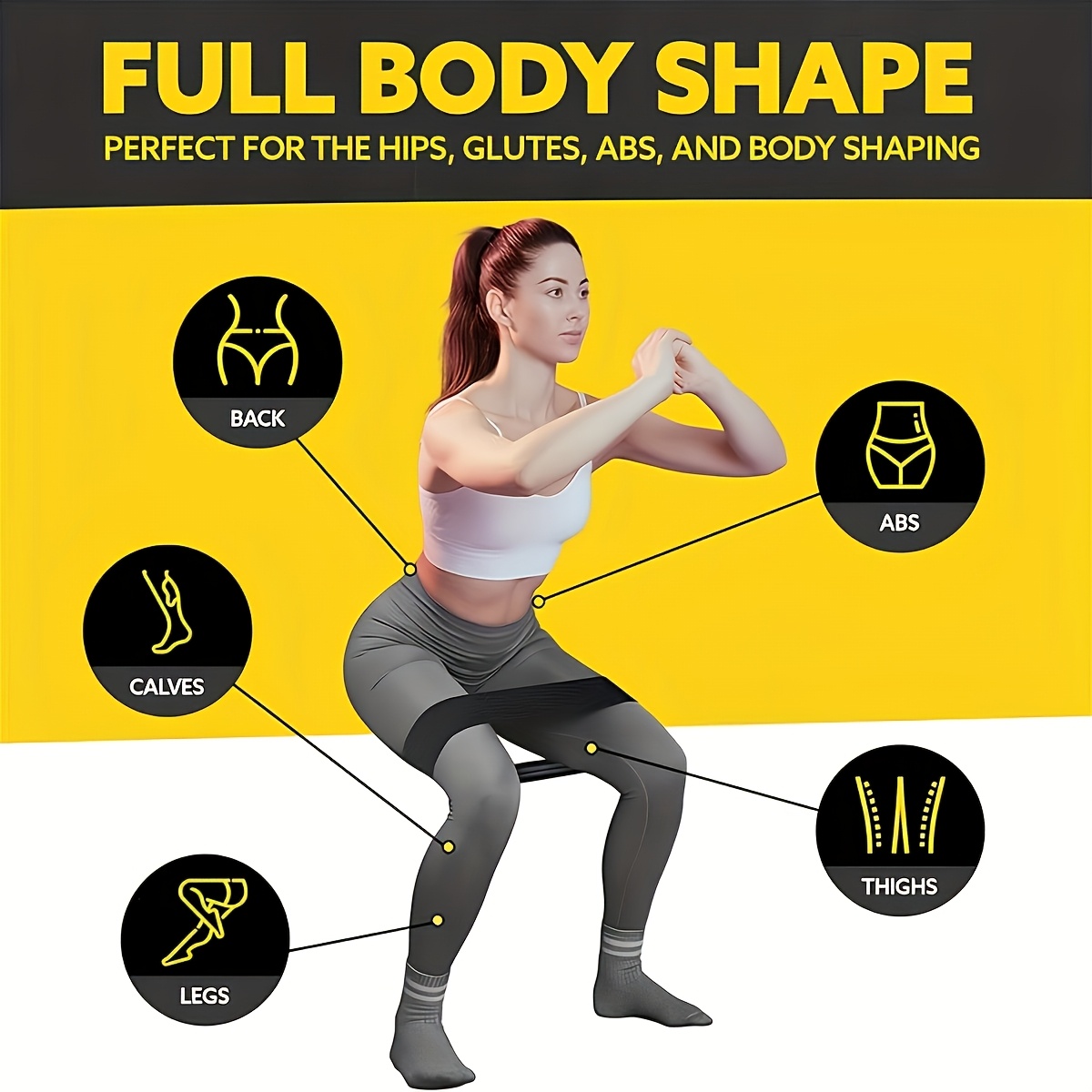 3-delige set weerstandsbanden, - Pilates Yoga Kit recensie en prijs