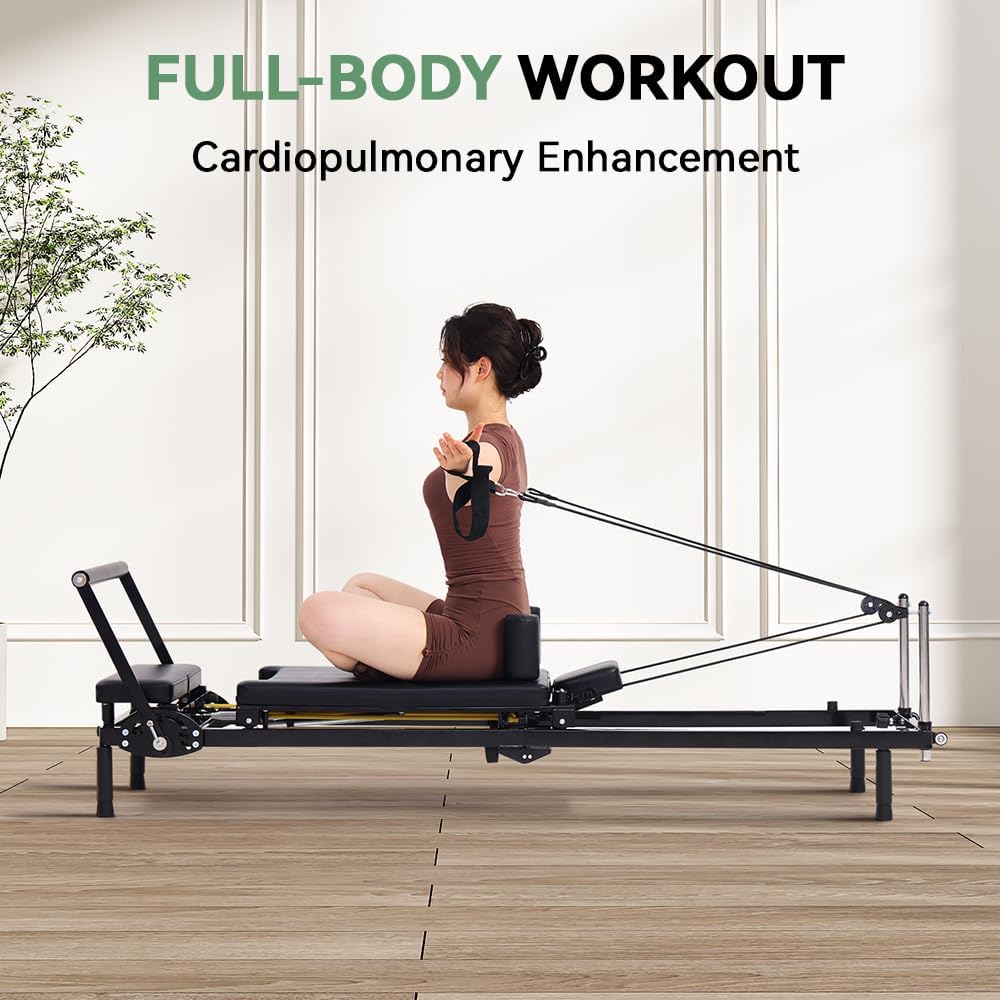 Opvouwbare Pilates Reformer-ma - Pilates Reformer Spring recensie en prijs