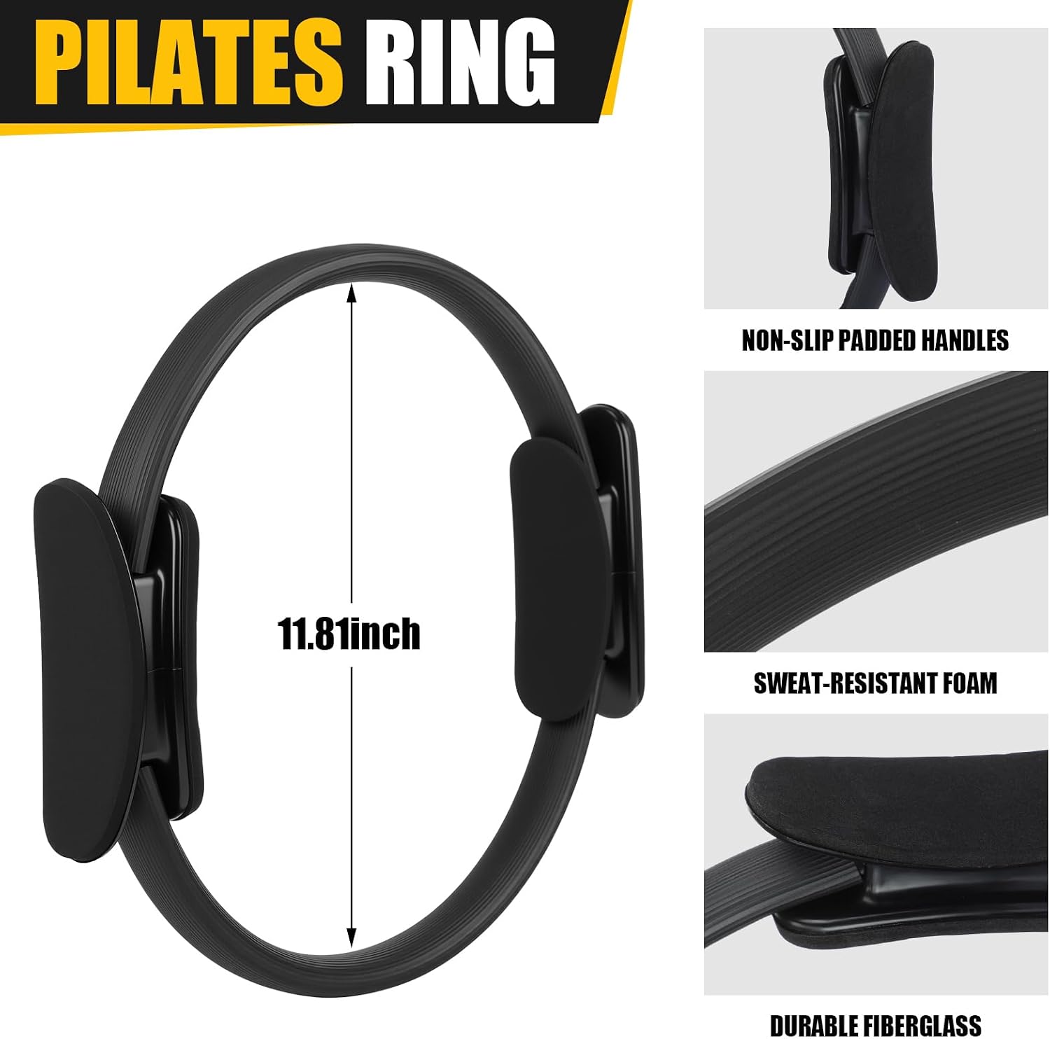 18-delige Pilates Ring- en Bal - Pilates Yoga Tone recensie en prijs