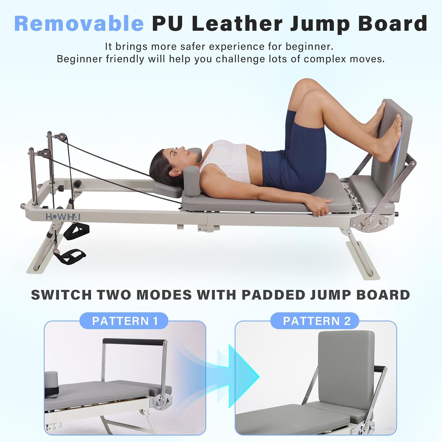 Pilates Reformer, opvouwbare P - Pilates Reformer Spring recensie en prijs