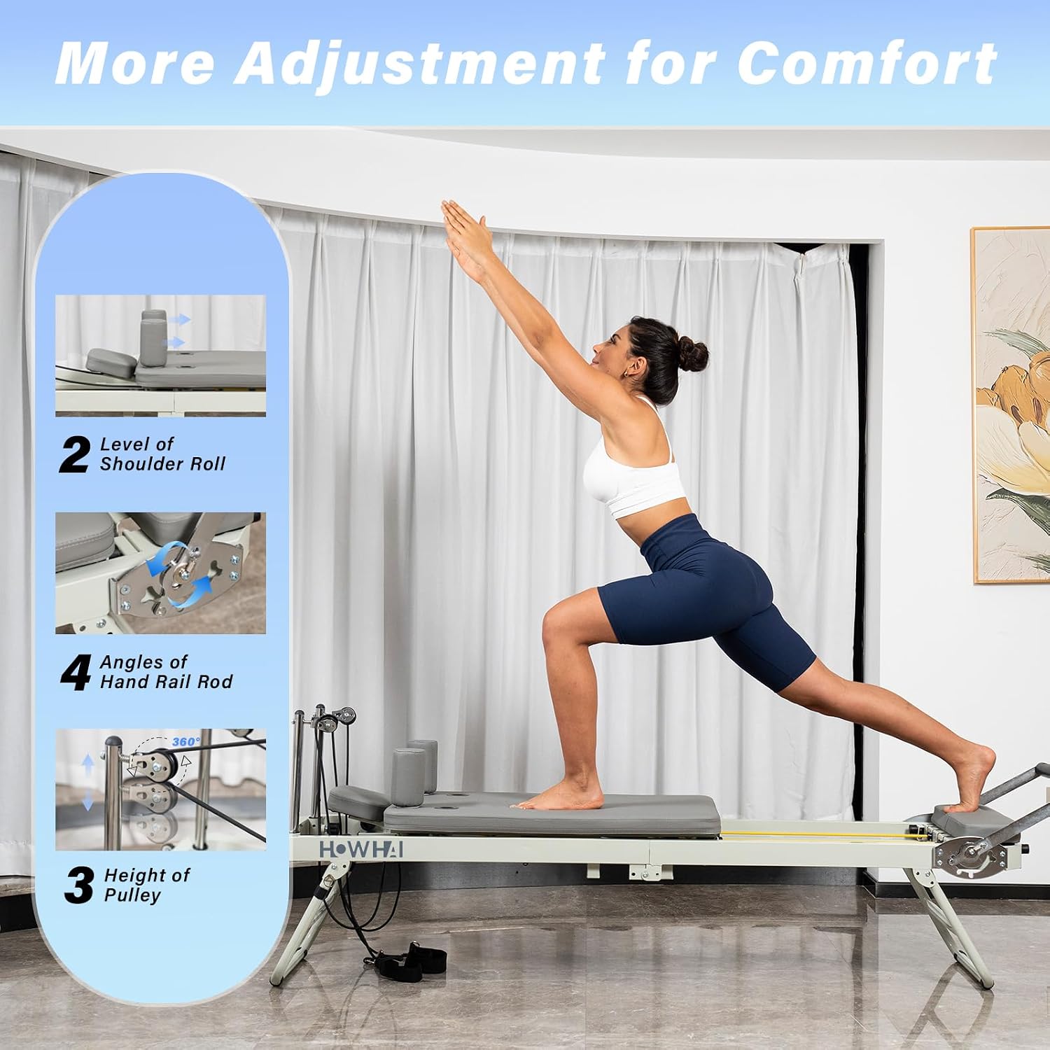 Pilates Reformer, opvouwbare P - Pilates Reformer Spring recensie en prijs