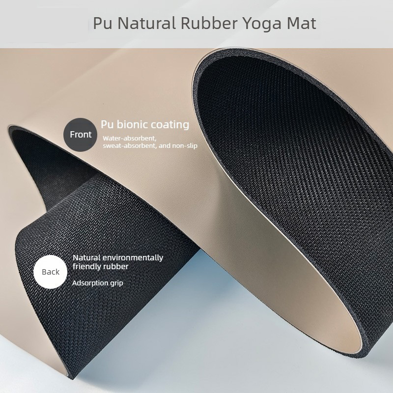 Ovale Yogamat van Natuurrubber - Pilates Yoga Matte recensie en prijs