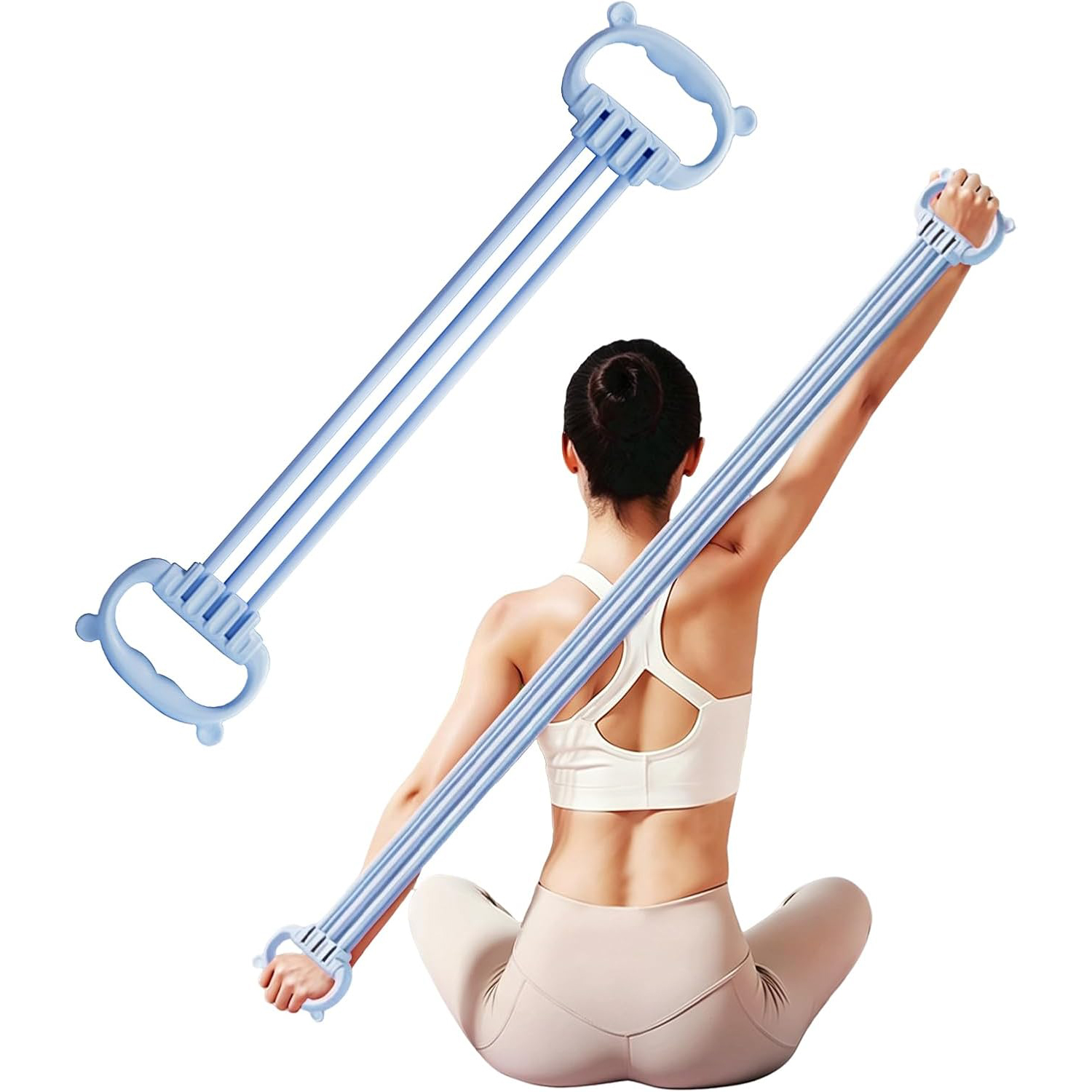 Figuur 8 weerstandsbanden voor - Pilates Yoga Tone recensie en prijs