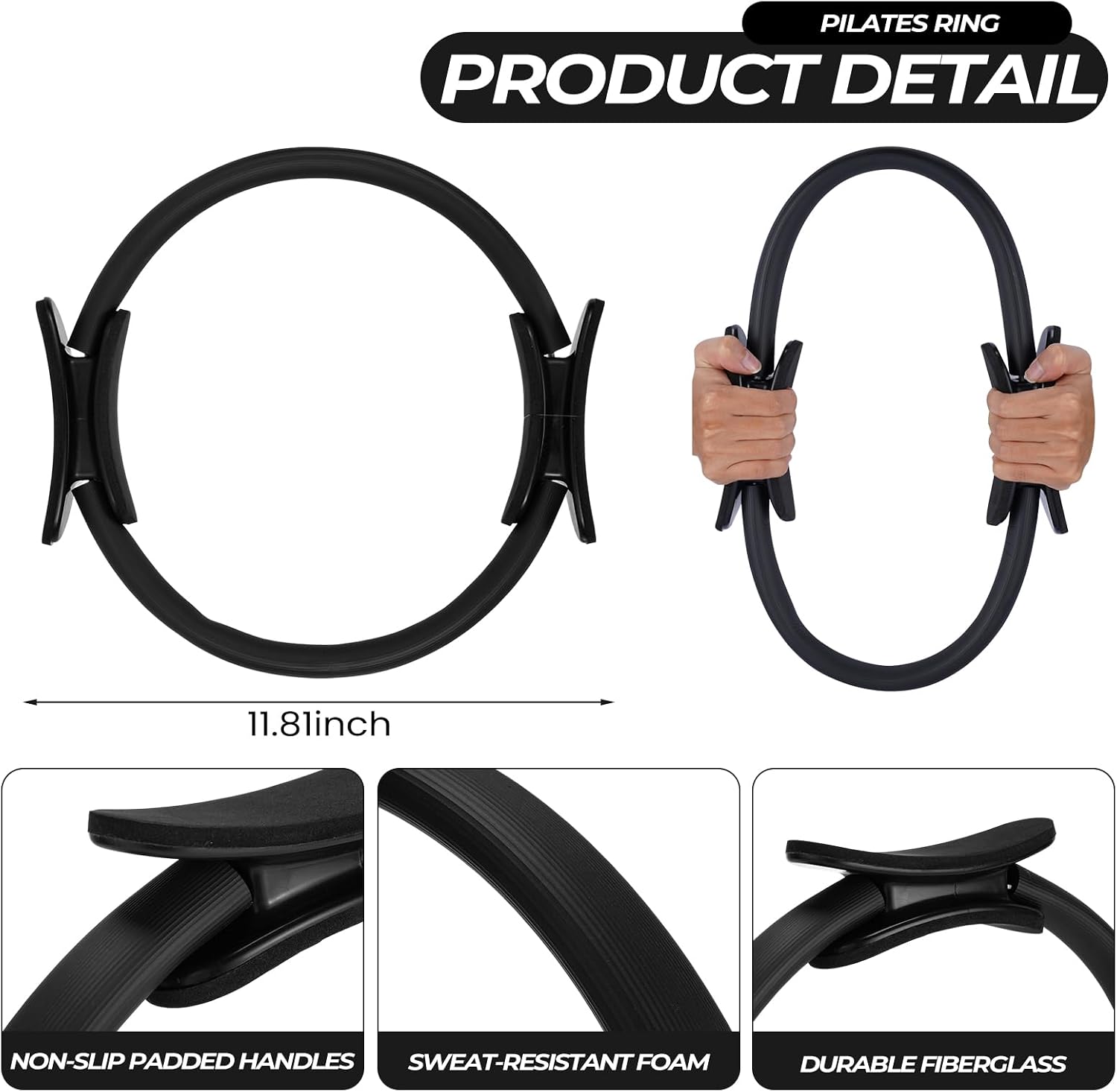 18-delige Pilates Ring- en Bal - Pilates Yoga Tone recensie en prijs
